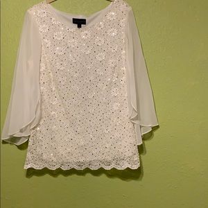 Fancy White Top